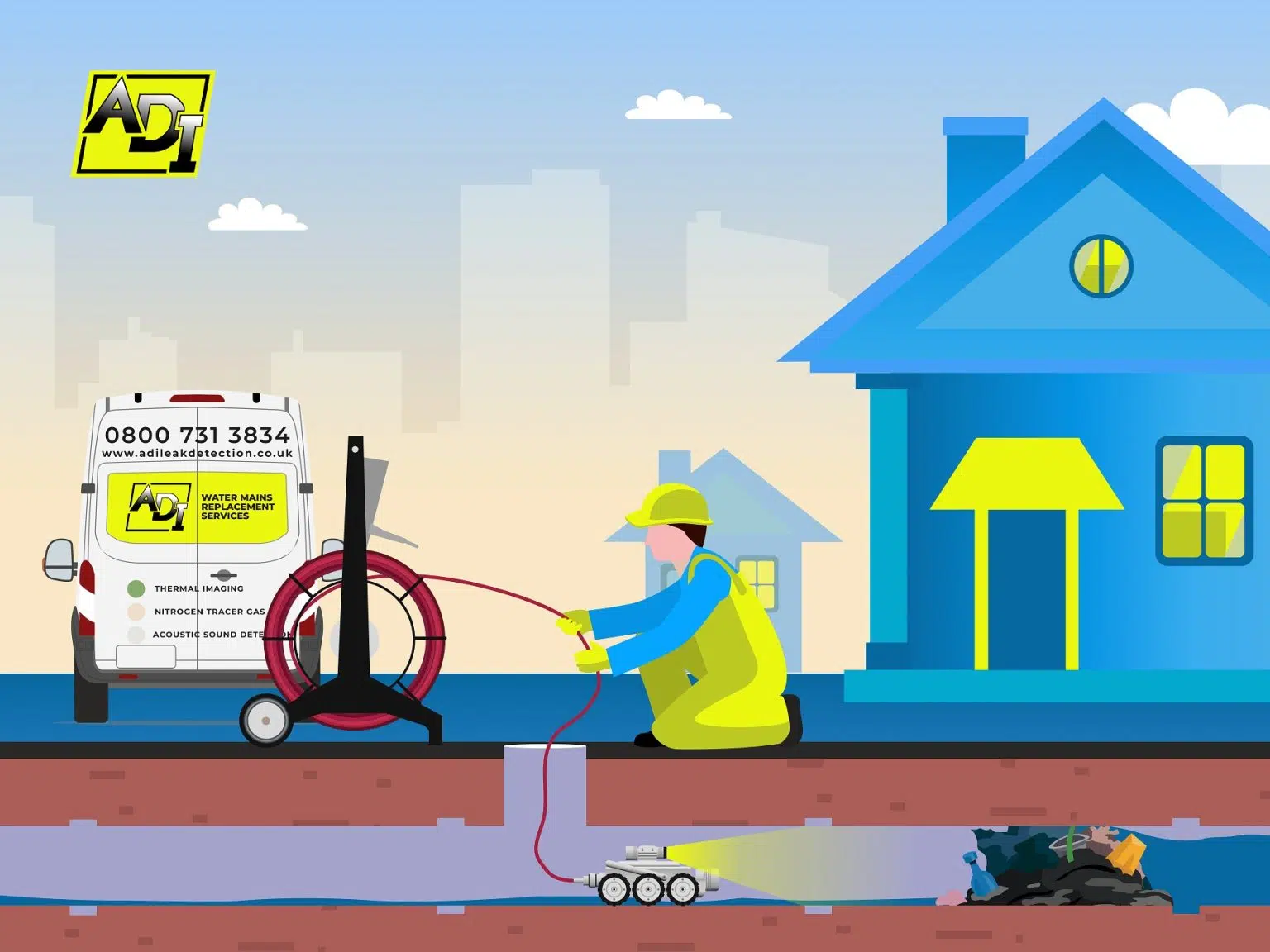 Drainage CCTV Surveys & Investigations Walsall